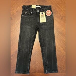 Boys Levi’s 512 Slim Taper Jeans Size 4 NWT